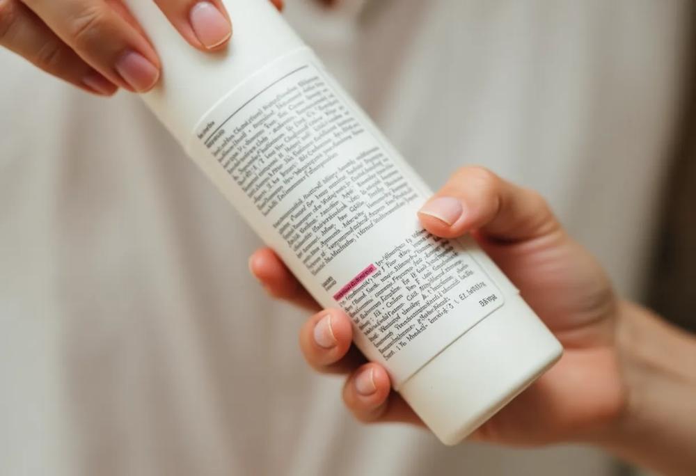 cosmetic label